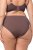 Ulla Popken 811602 Trusser med blonde Brun - Trusser - 
