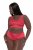 Ulla Popken 811602 Trusser med blonde Magenta - Trusser - 