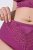 Ulla Popken 811602 Trusser med blonde Mørklilla - Trusser - 