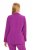 Ulla Popken 811944 Klassisk blazer Blomme - Blazere - Blazere i plusstørrelser til kvinder