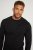JP1880 Two-piece Pyjamas Long Sleeve and Long Trousers Black - Undertøj og badetøj - Badetøj og Undertøj i store størrelser 
