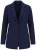 Ulla Popken 812754 Jerseyblazer i punto di roma Mørkeblå - Blazere - Blazere i plusstørrelser til kvinder