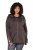 Ulla Popken 812880 Strikfleecejakke med teddyfleece Taupe - Fleecetøj - 