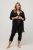 Ulla Popken 815580 3/4-strømpeleggings med gnavbeskyttelse 80 den Sort - Strømpebukser & strømper - 