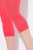 Ulla Popken 815580 3/4-strømpeleggings med gnavbeskyttelse 80 den Lys rød - Strømpebukser & strømper - 