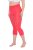 Ulla Popken 815580 3/4-strømpeleggings med gnavbeskyttelse 80 den Lys rød - Strømpebukser & strømper - 