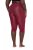 Ulla Popken 815580 3/4-strømpeleggings med gnavbeskyttelse 80 den Rød - Strømpebukser & strømper - 