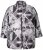 Ulla Popken 816673 Oversize blazer i jacquard med 3/4-ærmer Sort - Blazere - Blazere i plusstørrelser til kvinder