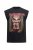 JP1880 Iron Maiden Graphic Comfort Fit Band Tank Top Black - T-shirts - T-shirts i store størrelser - 2XL-14XL