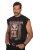 JP1880 Iron Maiden Graphic Comfort Fit Band Tank Top Black - T-shirts - T-shirts i store størrelser - 2XL-14XL