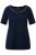 Ulla Popken 821244 Prikket pyjamas Mørkeblå - Pyjama/Loungewear - 