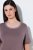 Ulla Popken 821244 Prikket pyjamas Brun - Pyjama/Loungewear - 