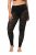 Ulla Popken 822286 Dyreprintede strømpeleggings Sort - Strømpebukser & strømper - 