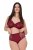 Ulla Popken 822864 Trusser med blonde Lilla - Trusser - 