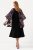 Ulla Popken 823276 Ærmeløs kjole Sort - Maxikjoler - Maxikjoler i plus size