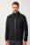 JAY-PI FLEXNAMIC® Golf Sweat Jacket with Zipper Black - Sportstøj & outdoor - Sportstøj i store størrelser til mænd
