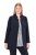 Ulla Popken 823318 Blazer med høj krave Mørkeblå - Blazere - Blazere i plusstørrelser til kvinder