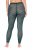 Ulla Popken 823383 Prikkede strømpeleggings Olivengrøn - Strømpebukser & strømper - 