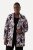 Ulla Popken 823967 Blomstret jacquardblazer med 3/4-ærmer Sort - Blazere - Blazere i plusstørrelser til kvinder