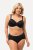 Ulla Popken 824106 Trusser med blonde 2-pak Sort - Trusser - 