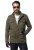 JP1880 Field Jacket with Badges Vintage Look TALL Moss Green - TALL jakker - TALL jakker med ekstra længde