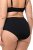 Ulla Popken 825676 Formende trusser med høj talje Sort - Shapewear - 