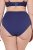 Ulla Popken 825676 Formende trusser med høj talje Kongeblå - Shapewear - 