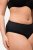 Ulla Popken 825790 Blomstrede trusser med blonde Sort - Trusser - 
