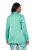 Ulla Popken 826161 Struktureret blazer Grøn - Blazere - Blazere i plusstørrelser til kvinder
