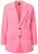 Ulla Popken 826487 Oversize blazer Rosa - Blazere - Blazere i plusstørrelser til kvinder