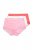 Ulla Popken 827465 Hipstertrusser med blonde 3-pak Rosa - Trusser - 