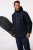 Jay-Pi Ski Jacket Functional Waterproof Windproof Navy - Skitøj - Ski- & vintertøj i store størrelser