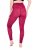 Ulla Popken 828982 Ternede strømpeleggings Bærrød - Strømpebukser & strømper - 