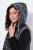 Ulla Popken 829120 Vejrbestandig vest Antracit - Veste - 