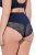 Ulla Popken 830094 Trusser med blonde 2-pak Mørkeblå - Trusser - 