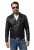 JP1880 830586 Bikerjakke i lammenappa Sort - Jakker - Jakker i store størrelser, 2XL- 12XL