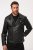 JP1880 830586 Bikerjakke i lammenappa Sort - Jakker - Jakker i store størrelser, 2XL- 12XL