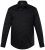 Men+ 753 Langærmet Business-skjorte med klassisk krave Sort - Skjorter - Skjorter til store mænd 2XL- 8XL