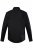 Men+ 753 Langærmet Business-skjorte med klassisk krave Sort - Skjorter - Skjorter til store mænd 2XL- 8XL