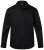 Men+ 757 Langærmet Business-skjorte med åben krave Sort - Skjorter - Skjorter til store mænd 2XL- 8XL