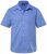 Men+ 758 Kortærmet Business-skjorte med åben krave Lyseblå - Skjorter - Skjorter til store mænd 2XL- 8XL