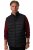 Boston Park 583 Quiltet vest med ståkrave Sort - Jakker - Jakker i store størrelser, 2XL- 12XL
