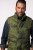 JP1880 831610 Quiltet vest i camouflage Grøn - Jakker - Jakker i store størrelser, 2XL- 12XL