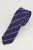 JP1880 831906 Stribet silkeslips ekstralang Natblå - Slips og butterfly - 