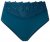 Ulla Popken 832864 Stringtrusser med blonde Petrol - Trusser - 