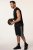 JP1880 Jay-Pi Bermuda QuickDry Mesh Fitness Shorts Black - Sportstøj & outdoor - Sportstøj i store størrelser til mænd