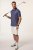 JP1880 Jay-Pi QuickDry Small Print Golf Polo Shirt Navy Blue - Polotrøjer - Polotrøjer 2XL-8XL