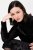 Ulla Popken 834234 Velourkjole med rullekrave Sort - Aftenkjoler - Festkjoler i plus size