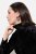Ulla Popken 834234 Velourkjole med rullekrave Sort - Aftenkjoler - Festkjoler i plus size
