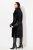 Ulla Popken 834234 Velourkjole med rullekrave Sort - Aftenkjoler - Festkjoler i plus size